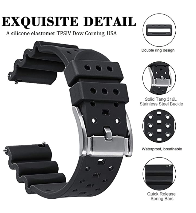 Silicone Watch Bands