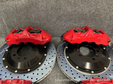 Big Brake Kit for Camry: Front 6-Piston and Rear GT4 Calipers