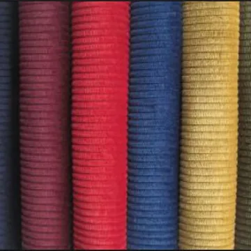pure cotton 12*16 64*128 corduroy baseball cap for garment