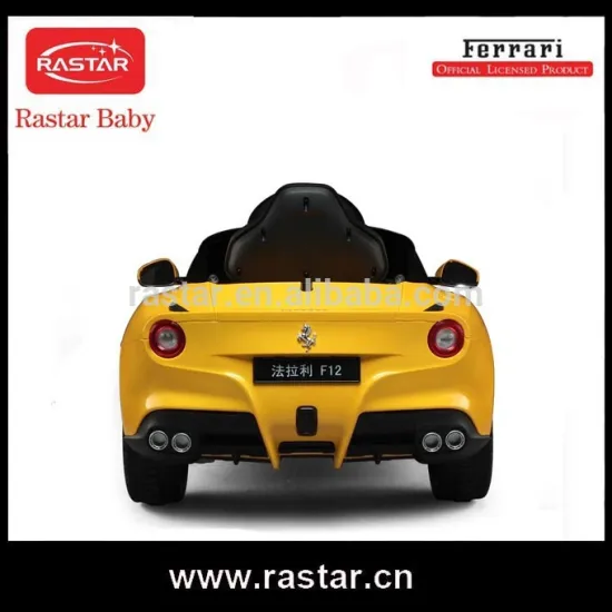 RASTAR Ferrari kids electric car ride on car pedal car for kids