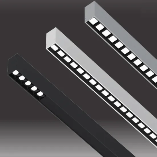 L3670-L-L1197 Led linear pendant light New design lens lighting office ceiling lighting fixture