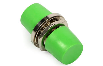 Ceramic Fc / Fc Catv Networks Fiber Optic Adapter Singlemode Simplex
