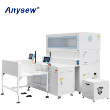 SCM321-4 Double Head Down Jacket Feather Fiber Filling Machine with Touch Screen