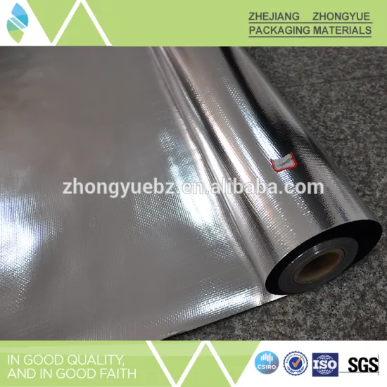 Thermal Insulation Material VMPET Fiberglass Composite Aluminum Foil