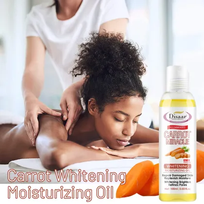 Carrot Miracle Whitening Moisturizing Body Massage Oil by Essential Oil Manufacturers