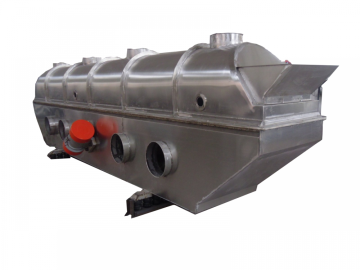 Fluidized bed drying of baby food