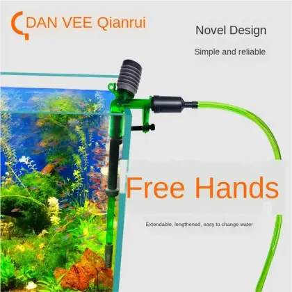 Qanvee S-3/S-6: Comprehensive Aquarium Water Changing and Fish Tank Maintenance Kit
