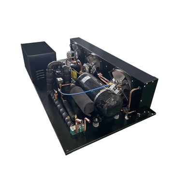 Environmentally friendly horizontal condensing unit