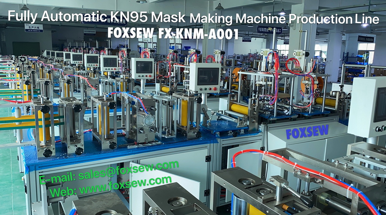 Fully Automatic KN95 Mask Making Machine -2 Fully Automatic KN95 Mask Making Machine -2