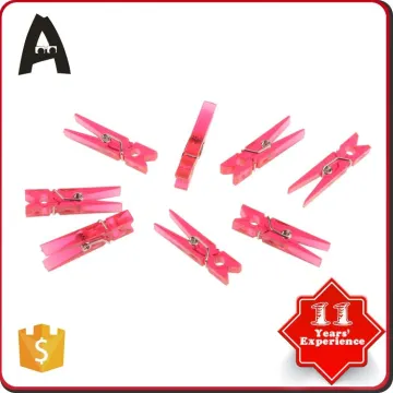 100% factory directly plastic basket with clothes peg clips