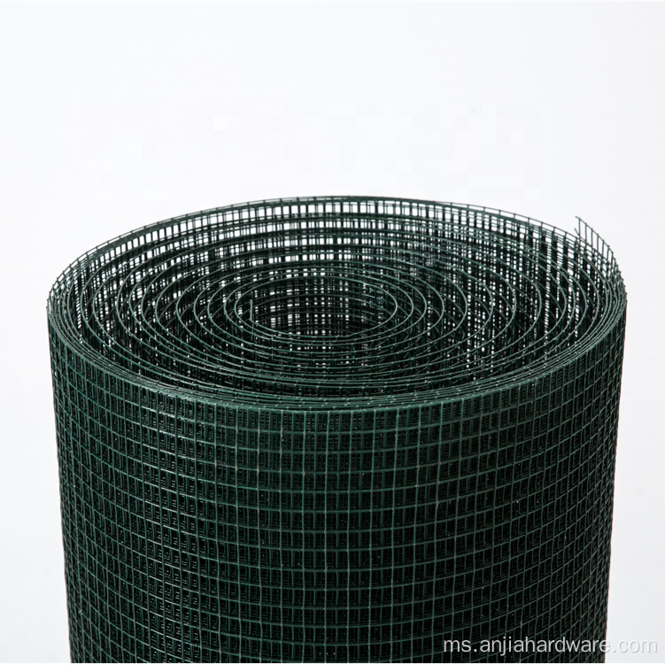 Wholes Menjual PVC Green Coated Wire Wire Mesh