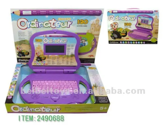 Bilingual Kids Learning Laptop (English/French)