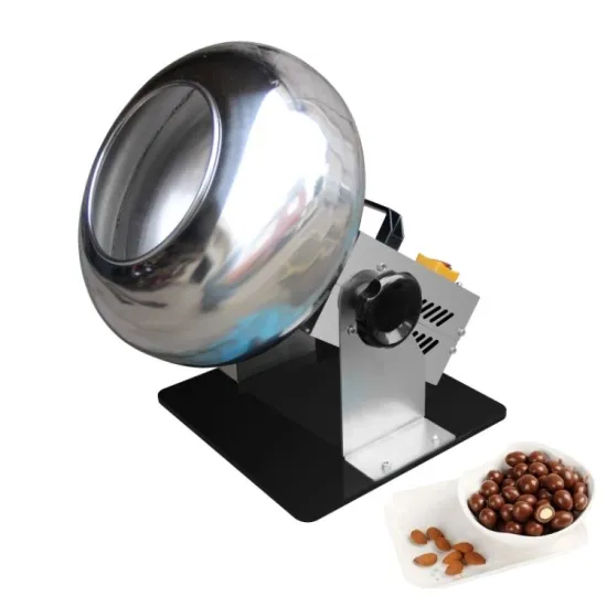 Automatic Coating Machine for Candy and Chocolate Confections