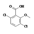 Agrochemical Rice Herbicide Dicamba 98%