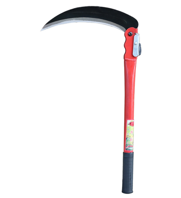 Portable agricultural sickle mower harvesting outdoor weeding folding sickle