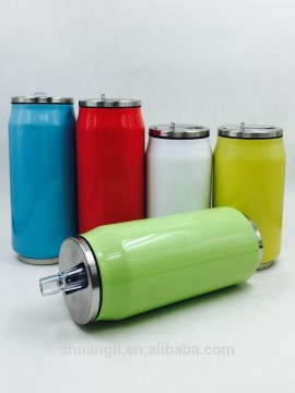 double wall satinless steel vacuum mug