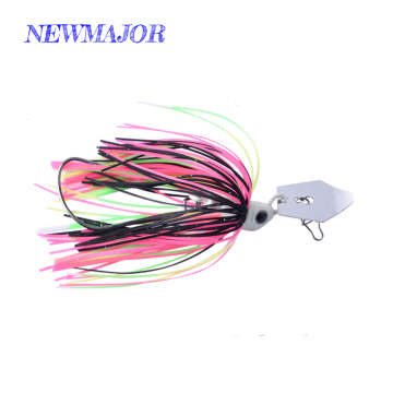 NEWMAJOR Composite Spinning Spinnerbait 7g-11g Anti-Hanging Grass & Water Stopper for Lake & River Fishing