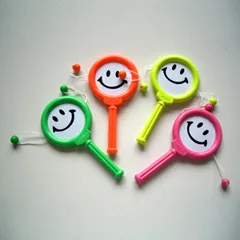 smile face paddle drum