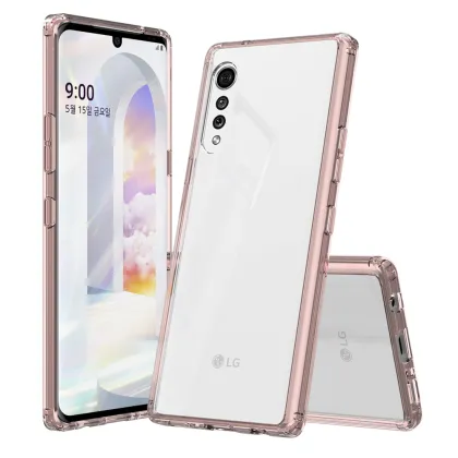 Shockproof Hard Back Cover for LG Velvet 4G/5G/5G UW - TPU PC Phone Case