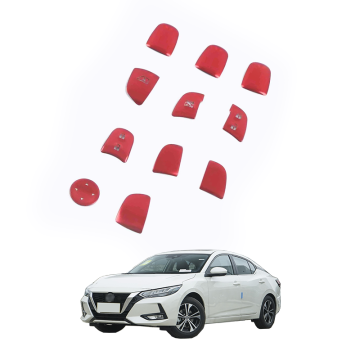 2021 Nissan Sylphy 자동차 내부 장식 부품 -OEM 유리 리프트 알루미늄 합금 버튼 스티커