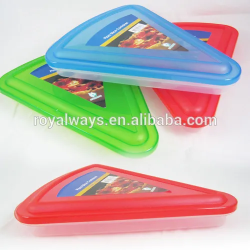 Made in China plastic pizza slice containers, pizza slice box