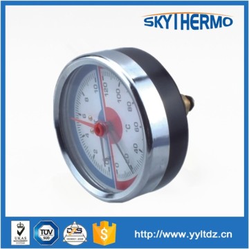 80MM industry usage temperature pressure gauge thermo-pressure gauge