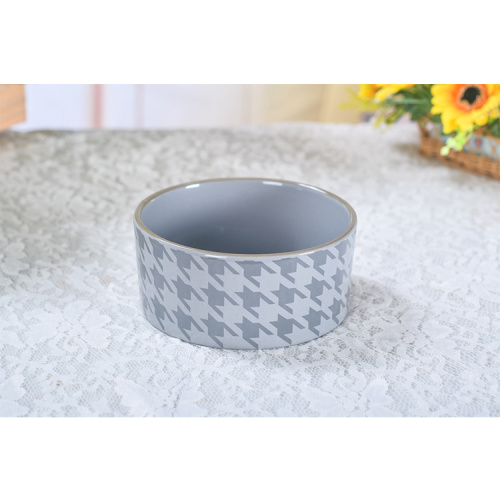 Factory Wholesale Custom Colorful Pet Ceramic Food Bowl