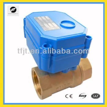 1\" reduce port electric water cycle system control valve for reuse of rainwater and reuse of grey water system