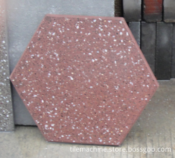 Imported PLC Programmable Controller Terrazzo Tiles Making Machine with Concrete Floor Application