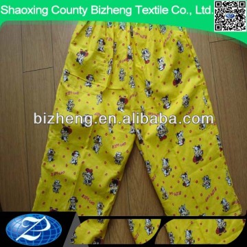 100% cotton flannel fabric wholesale for children wear
