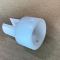 Wholesales cnc plastic machining with anodized white parts