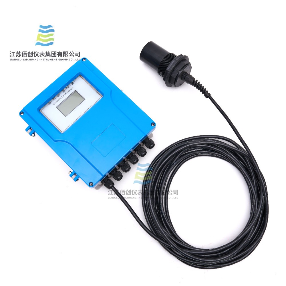 Split ultrasonic liquid level meter