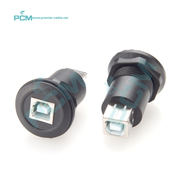 USB2.0 Type B Female to Female Feed-thru Round Panel Mount Coupler for Printer Scanner: A Comprehensive Guide and Buying Information