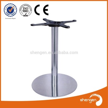 stainless steel table bases dining and wrought iron table bases legs