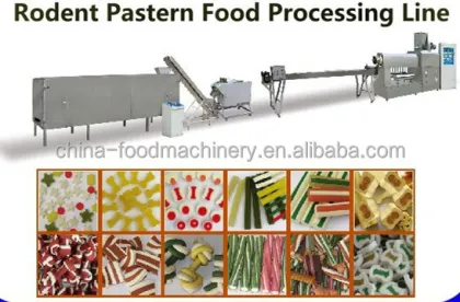 Full Automatic Chewy Pet Snack Maker Machine