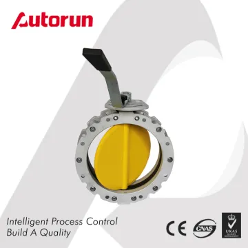 Manual Operated Powder Butterfly Valve