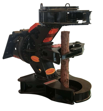 Hot Sale Forest Hydraulic Tree Shear - Skid Steer Wood Cutter for Excavator