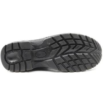 Cheap leather steel toe construction safety shoes