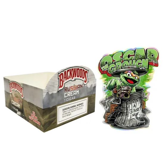 Custom Digital Printed Logo Ziplock Mylar Candy Bag - Child-Proof Edible Packaging