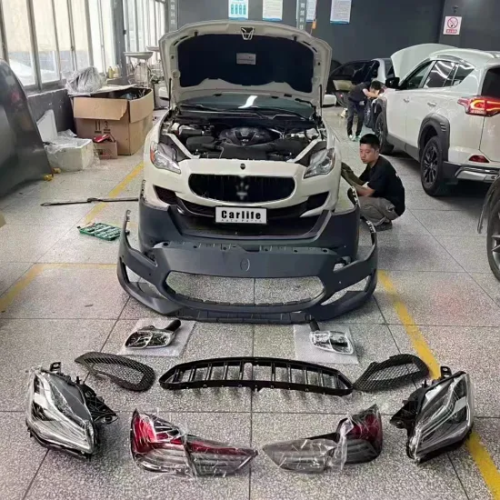 High Performance Bumpers Body Kit for Maserati Quattroporte Trofeo 2013-2017 to 2023 Upgrade
