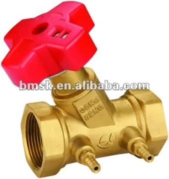 water flow balancing valve