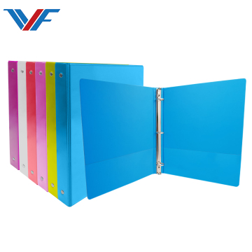 Colorful 1 Inch Touch-Easy Open 3 Ring Binder PVC Cover Cardboard File Folder