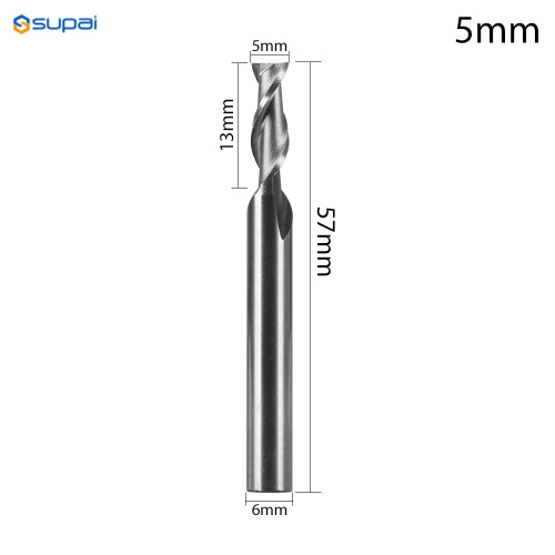 HSS 2Flute End Mill Router Bit For Wood