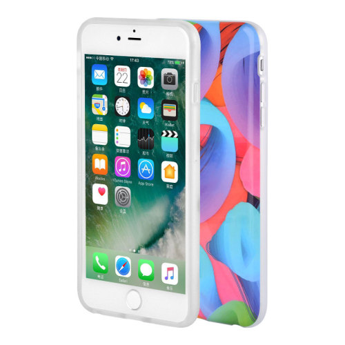 Colorful Whirlwind Cellula Mobile Phone Case for IMD iPhone 6S Case