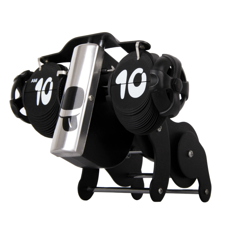 Metal Animal Dog Table Flip Clock