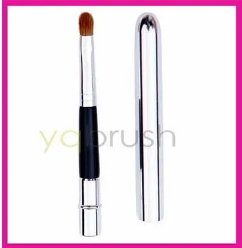 Retractable lip brush