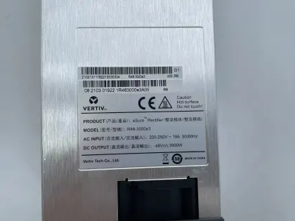 Vertiv R48-3000e3 48V 3000W High Efficiency DC Power Supply Rectifier Module