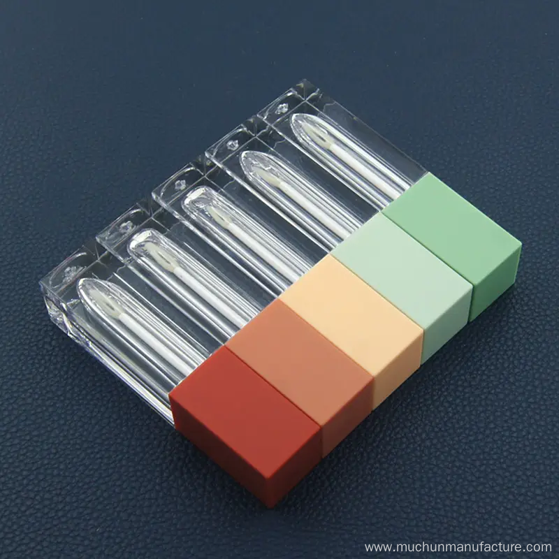 cosmetic bottle empty color lipgloss tubes