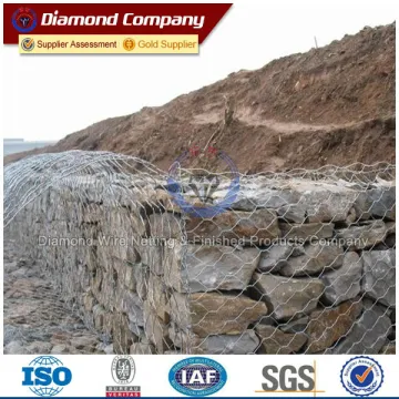 galvanized hexagonal wire stone cage
