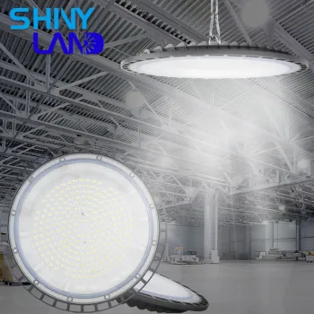 IP65 Waterproof Industrial Warehouse Lighting - High Bay Lamps 100W-200W for Workshops and Buildings